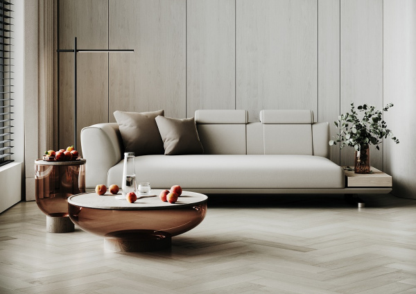 SPC ламинат Home Expert Parquet Design Дуб Милкшейк 44-3002