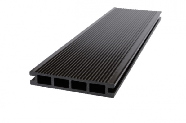 Террасная доска Ecodecking Титан 3000x140x25 Антрацит