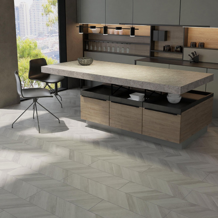 Ламинат Egger Large Дуб Кестинкорт пепел EPL243