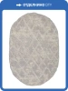 Ковер Kaplanser Reflex 9140A 22 L.GREY/L.GREY Овал 0.8x1.5
