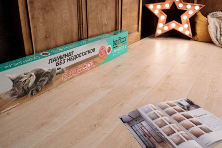 Ламинат Belfloor Universal 8/33 4V BF80-001-UN Дуб 1216x196