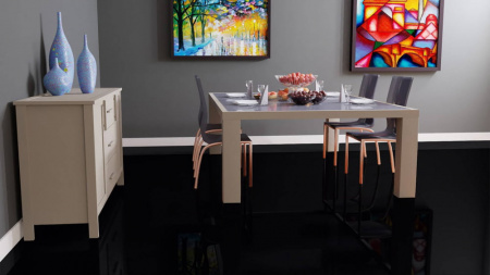 Ламинат Falquon Max Black матовый DU190