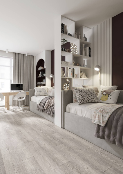 SPC Ламинат AlixFloor City Line 5/43 4V ALX1570-3 Дуб йоркширский серый 1200x183
