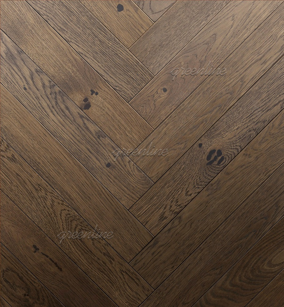 Инженерная доска Greenline Английская елка Matt 411 Мичиган (420x95x15)