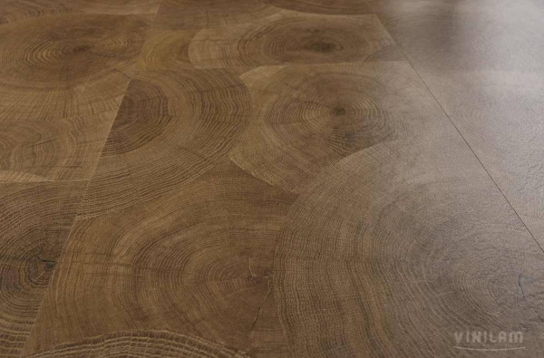 LVT Ламинат Vinilam Ceramo Stone Glue 2.5/43 4V 61601 Дуб Натуральный 950x475