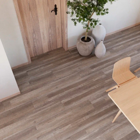 ПВХ плитка, кварц виниловый ламинат Invictus Maximus Plank XL Vintage Oak Cappuccino