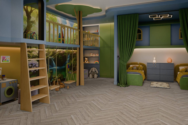 LVT Ламинат Damy Floor London 2.5/43 4V 0137 Ливерпуль 590x118