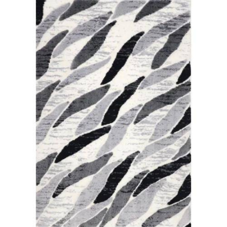 Ковер Oz Kaplan Messi 0C194A L.GREY/WHITE Прямоугольник 0.8x1.5
