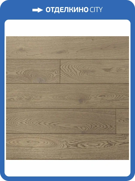 Двухслойная инженерная доска AlixFloor Планка ALX1058PL Дуб Кантри Темный 600-2000x160x15