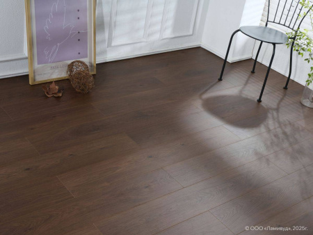 Ламинат Lamiwood Select 12/34 4V 1220 Дуб Бурый 1215x195