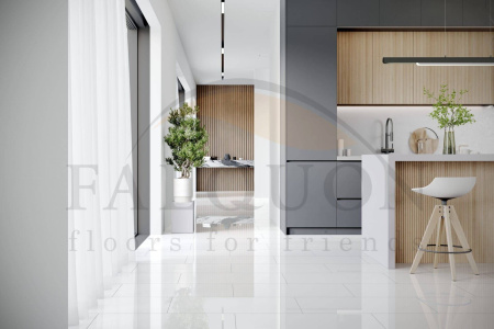 SPC Ламинат Falquon The Floor Stone 6/33 4V D2935 White Матовый 800x400