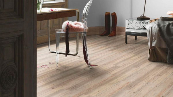 ПВХ плитка, кварц виниловый ламинат Parador Basic 2.0 Сосна Белая 1730797