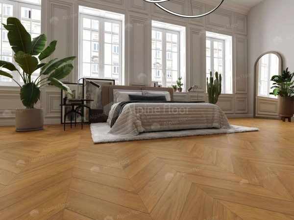 Инженерная доска Alpine Floor Chateau EW203-05 Дуб Хани 600x120x12