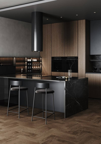 SPC Паркет Quartz Parquet Штучный паркет 5/43 4V 44-1258-03 Дуб Трюфельный 400x100
