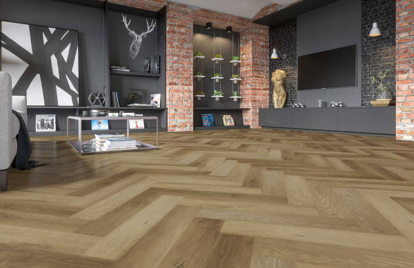 SPC Ламинат Fargo Parquet 4/33 4V 33-2187-09 Дуб Афины 615x123