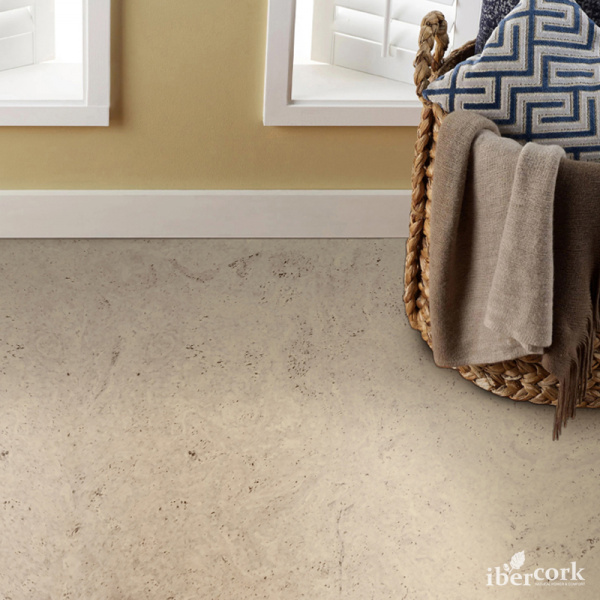 Пробковые полы IberCork Cтандарт-пaркет клеевой Толедо бланко 6 VG