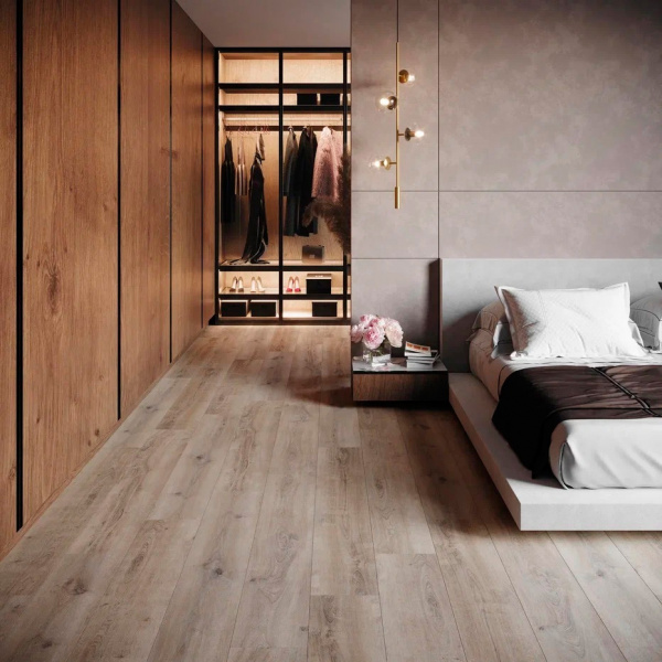 SPC ламинат Invictus Maximus Click XL Plank Castle Oak Grizzly