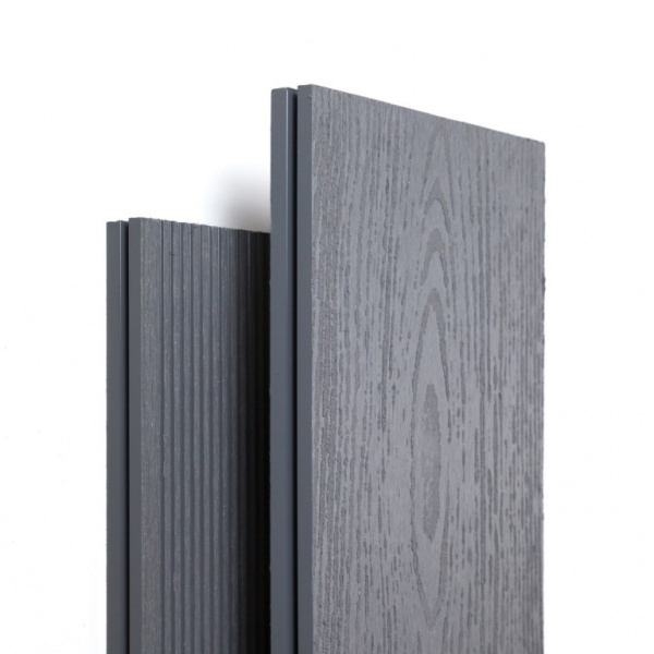 Террасная доска Ecodecking МПК Про 4000x145x20 Серый