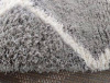 Ковер Oz Kaplan Gold Shaggy 01562A L.GREY/L.GREY Прямоугольник 0.8x1.5