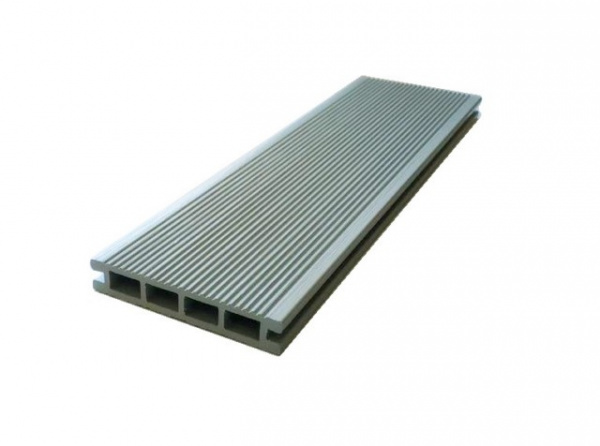 Террасная доска Ecodecking Титан 3D 3000x140x25 Жемчуг