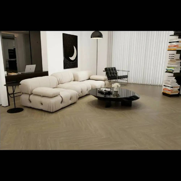 SPC Ламинат Aspenfloor Elegant 5/43 4V EL6-07 Дуб Кембридж 640x128