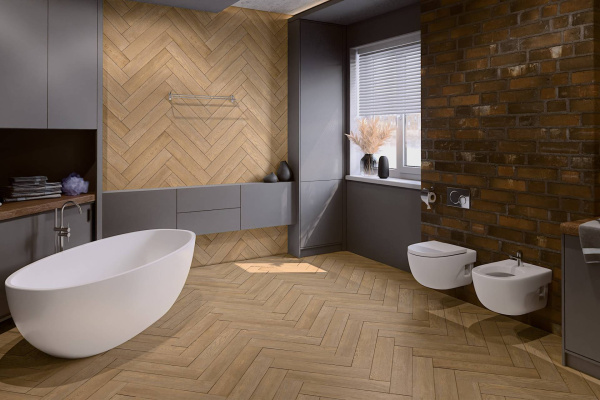 LVT Ламинат Damy Floor London 2.5/43 4V 5248-8 Брайтон 590x118
