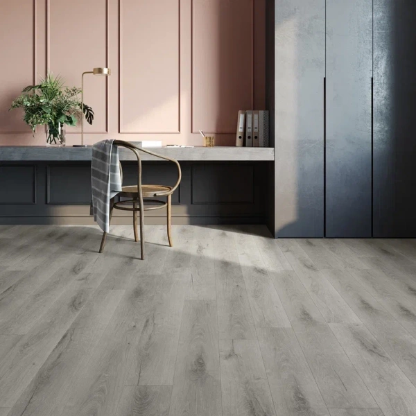 ПВХ плитка, кварц виниловый ламинат Invictus Primus Plank Royal Oak Dove 93