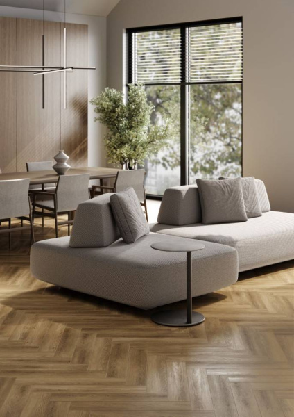 SPC Ламинат Fargo Bevel Parquet 6/42 4V 33-2105 Дуб Севилья 615x123