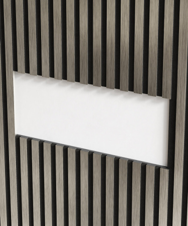 Комплект акустических панелей Cosca Decor Эмираты Платина матовая, 600x300x19мм