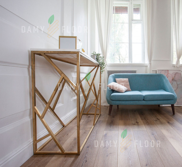 SPC ламинат Damy Floor Family Дуб Провинциальный T7020-4