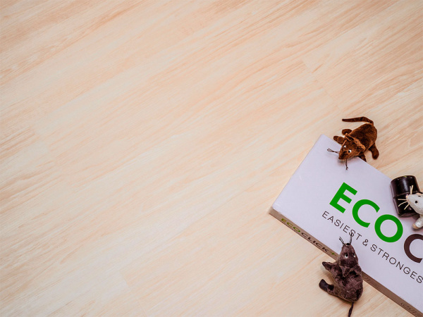 ПВХ плитка, кварц виниловый ламинат Ecoclick 1600 Ecowood Дуб Бриош NOX-1602
