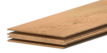 Трехслойная инженерная доска (ТЕРМОДУБ/ПИХТА/ТЕРМОДУБ) Termo Wood 19 240 (Прайм)