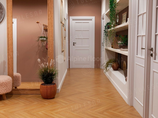ПВХ плитка, кварц виниловый ламинат Tulesna Art Parquet LVT Sincero 1005-701