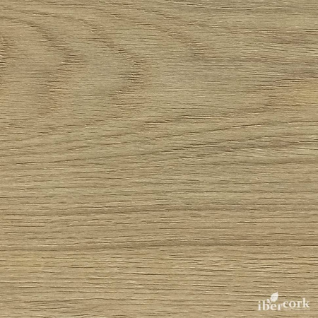 Пробковое покрытие IberCork Робле делюкс c HD печатью Клеевое 1220x210x6