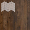 Паркетная доска Lab Arte Chevron Дуб Рустик Коньяк лак 348-400x90x14