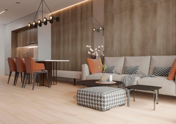 SPC ламинат Planker Elegant Line Дуб Тренд 3009