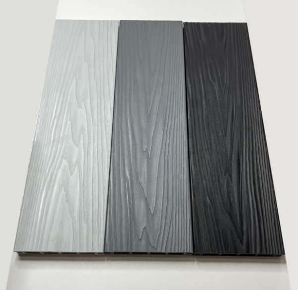 Террасная доска Ecodecking Титан 3D 3000x140x25 Жемчуг