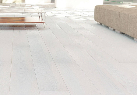Паркетная доска Barlinek Pure Line 1W1000489 Ясень Lemon Sorbet Grande 1-полосная 2200x180x14
