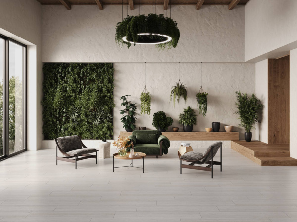 Ламинат Egger Pro Large Aqua+ 8/33 4V 2026 EPL252 Травертин Тибур Светлый 1292x246