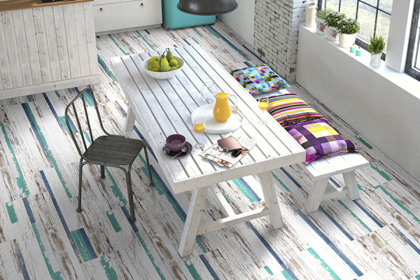 Пробковый пол Corkstyle Print Cork Impuls Vert замковый