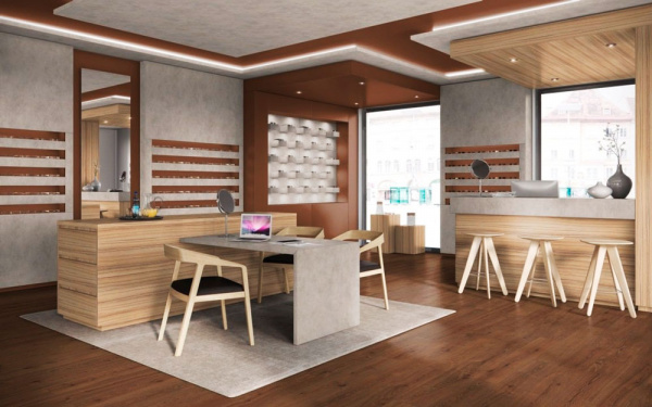 Пробковый пол Egger Pro Comfort Classic 8/31 Дуб Клермон коричневый EPC004