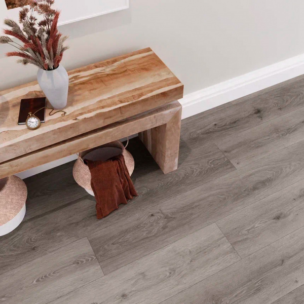 ПВХ плитка, кварц виниловый ламинат Invictus Maximus Plank XL Silk Oak Shade