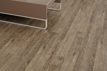 Пробковый пол Corkstyle Print Cork Wood Oak Brushed клеевой