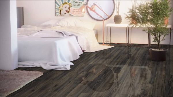 Ламинат Falquon Blue Line Wood 8/32 D3686 Canyon Black Oak 1220x193