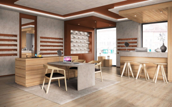 Пробковый пол Egger Pro Large Comfort Дуб Кантон натуральный EPC026