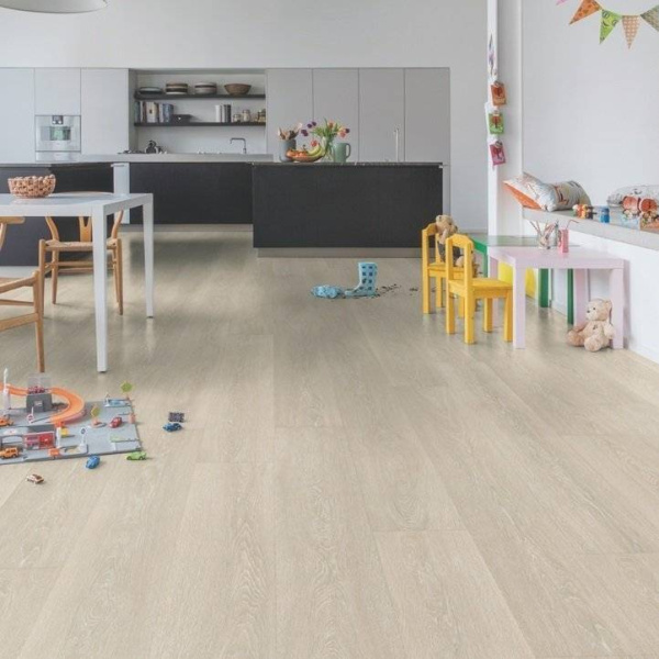 Ламинат Quick-Step Majestic 9.5/32 4V MJ3554 Дуб Долинный Светло-Бежевый 2050x240