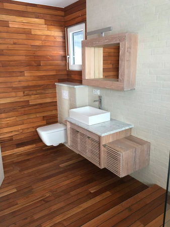 Паркетная доска Navylam+ Design Parquet Тик 88 мм