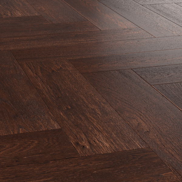 Паркет Елка Английская Royal Parket Дуб Натур Карамель