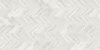 Пробковый пол Corkstyle Print Cork Chevron White замковый