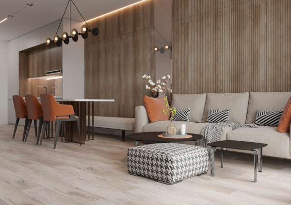 SPC ламинат Planker Elegant Line Дуб Лирик 3001